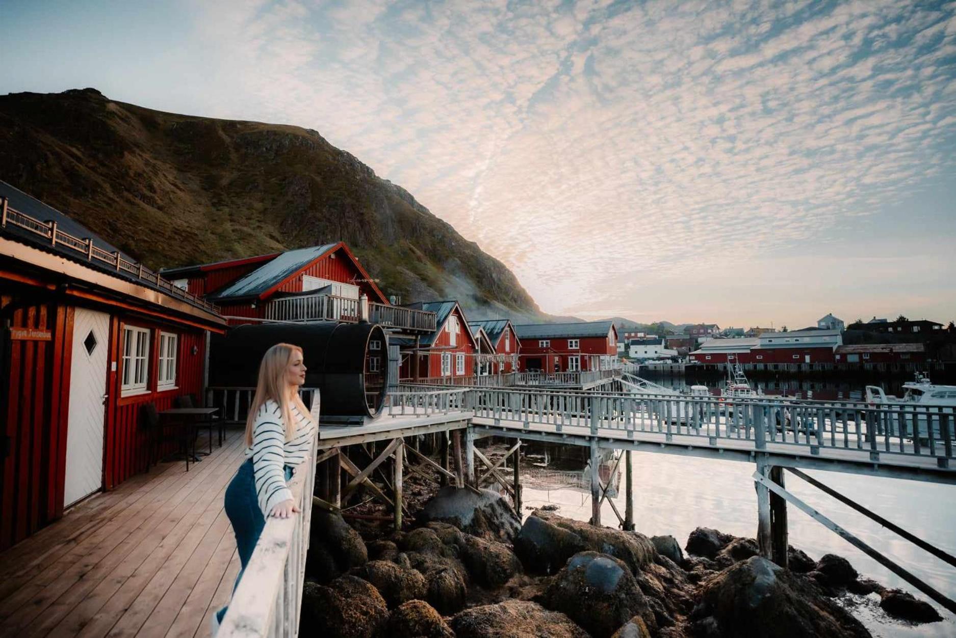 Kræmmervika Havn Ballstad Eksteriør billede