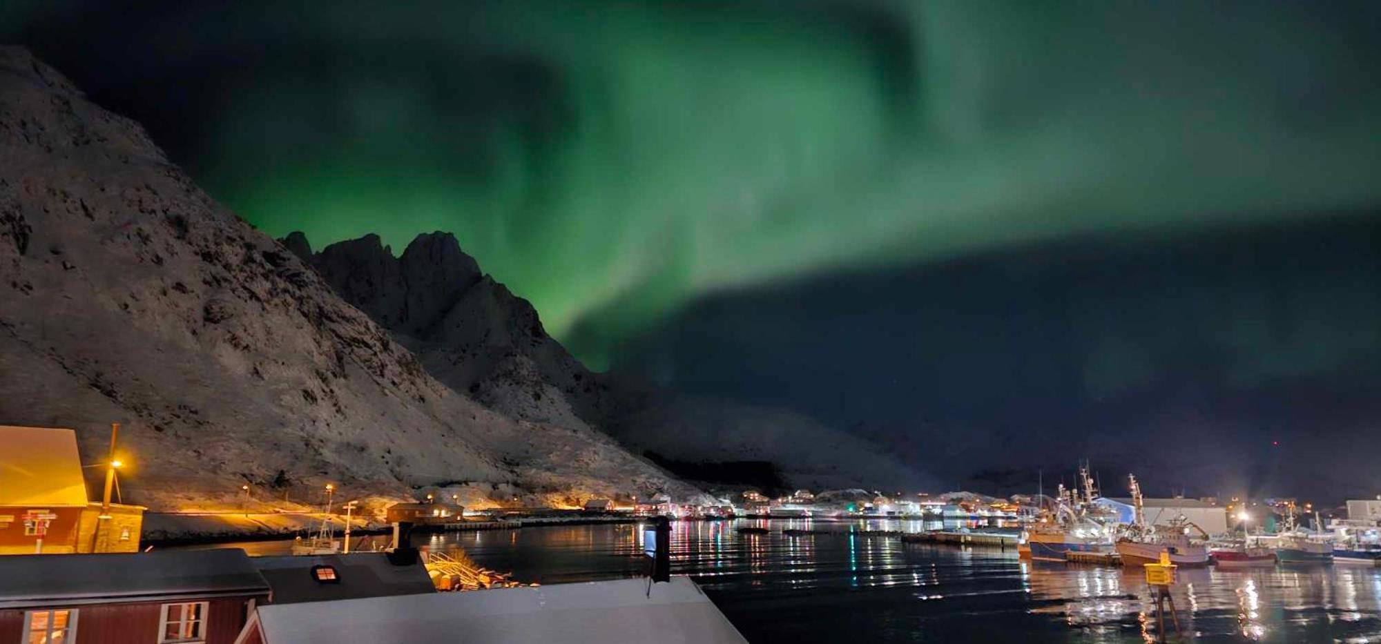 Kræmmervika Havn Ballstad Eksteriør billede